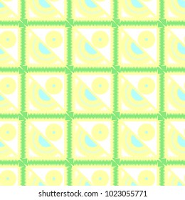 Abstract color seamless pattern for new background.