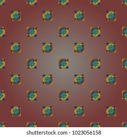 Abstract color seamless pattern for new background.