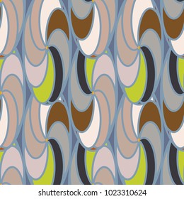 Abstract color seamless pattern for new background.