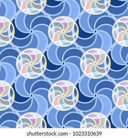 Abstract color seamless pattern for new background.