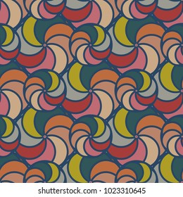 Abstract color seamless pattern for new background.
