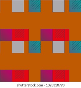 Abstract color seamless pattern for new background.