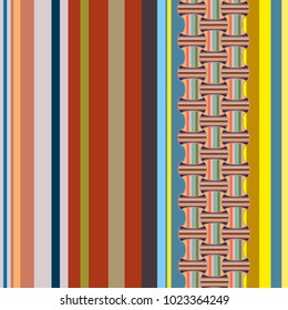 Abstract color seamless pattern for new background.