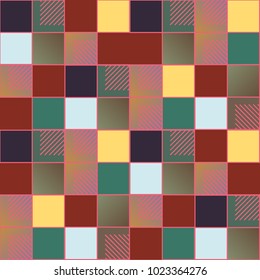 Abstract color seamless pattern for new background.