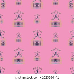 Abstract color seamless pattern for new background.