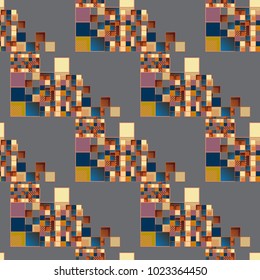 Abstract color seamless pattern for new background.