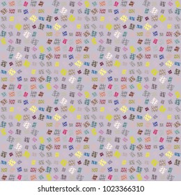Abstract color seamless pattern for new background.