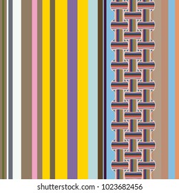 Abstract color seamless pattern for new background.