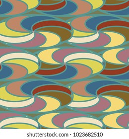 Abstract color seamless pattern for new background.
