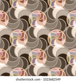 Abstract color seamless pattern for new background.