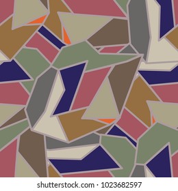 Abstract color seamless pattern for new background.