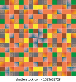 Abstract color seamless pattern for new background.