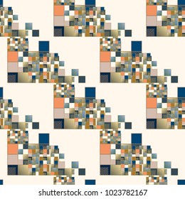 Abstract color seamless pattern for new background.