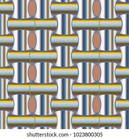 Abstract color seamless pattern for new background.