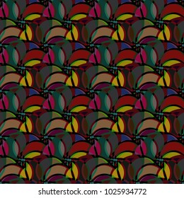 Abstract color seamless pattern for new background.
