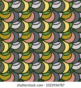 Abstract color seamless pattern for new background.