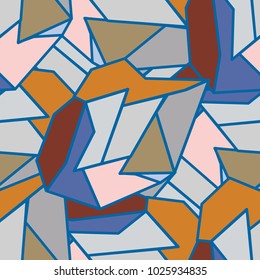 Abstract color seamless pattern for new background.