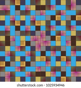 Abstract color seamless pattern for new background.