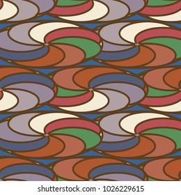 Abstract color seamless pattern for new background.