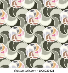 Abstract color seamless pattern for new background.