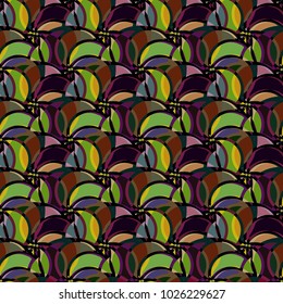 Abstract color seamless pattern for new background.