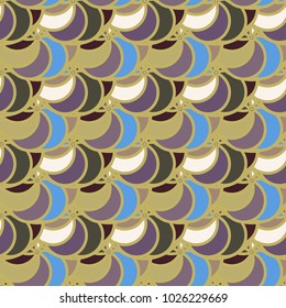 Abstract color seamless pattern for new background.