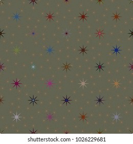 Abstract color seamless pattern for new background.