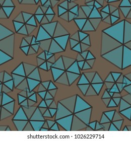 Abstract color seamless pattern for new background.