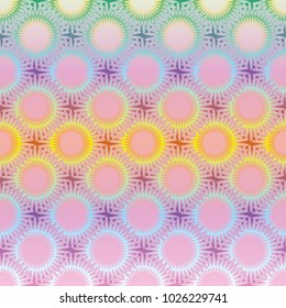 Abstract color seamless pattern for new background.