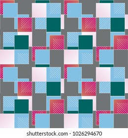 Abstract color seamless pattern for new background.