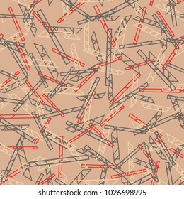 Abstract color seamless pattern for new background.