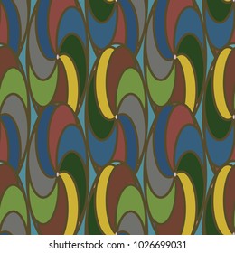Abstract color seamless pattern for new background.