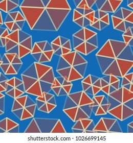 Abstract color seamless pattern for new background.