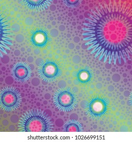 Abstract color seamless pattern for new background.