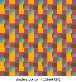 Abstract color seamless pattern for new background.