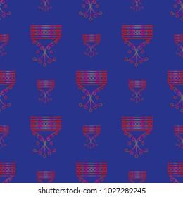 Abstract color seamless pattern for new background.