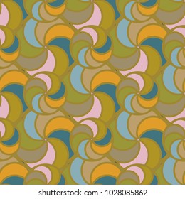 Abstract color seamless pattern for new background.