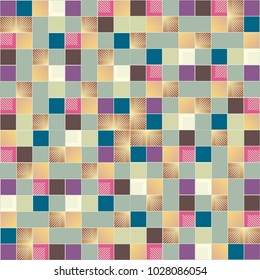 Abstract color seamless pattern for new background.
