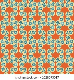 Abstract color seamless pattern for new background.