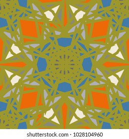 Abstract color seamless pattern for new background.