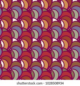 Abstract color seamless pattern for new background.