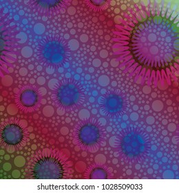 Abstract color seamless pattern for new background.