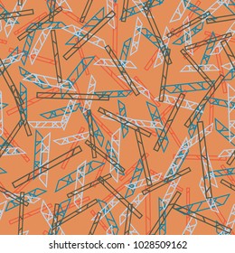 Abstract color seamless pattern for new background.