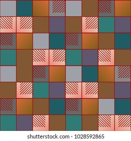 Abstract color seamless pattern for new background.