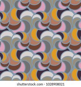 Abstract color seamless pattern for new background.