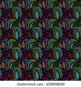 Abstract color seamless pattern for new background.