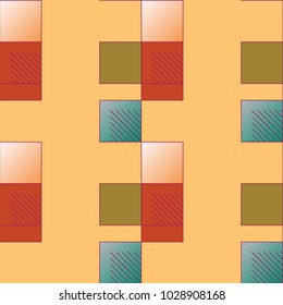 Abstract color seamless pattern for new background.