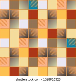 Abstract color seamless pattern for new background.