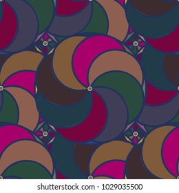Abstract color seamless pattern for new background.
