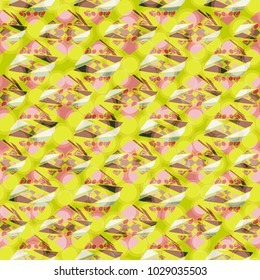 Abstract color seamless pattern for new background.